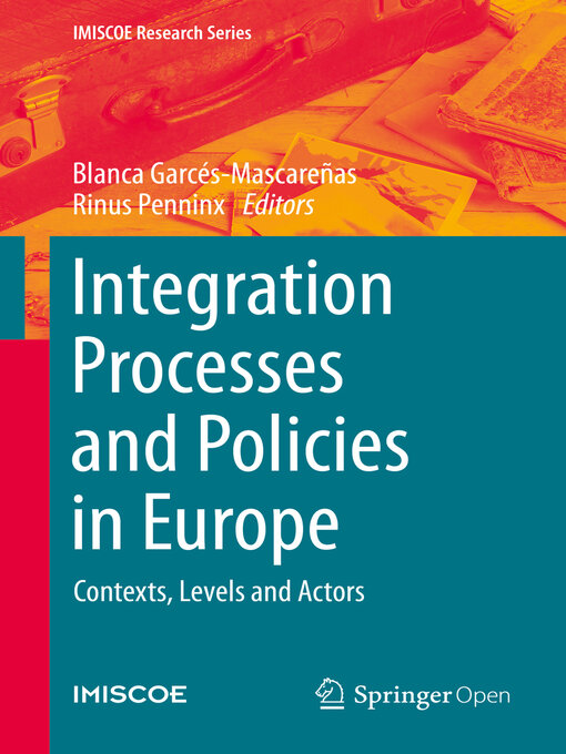 Title details for Integration Processes and Policies in Europe by Blanca Garcés-Mascareñas - Available